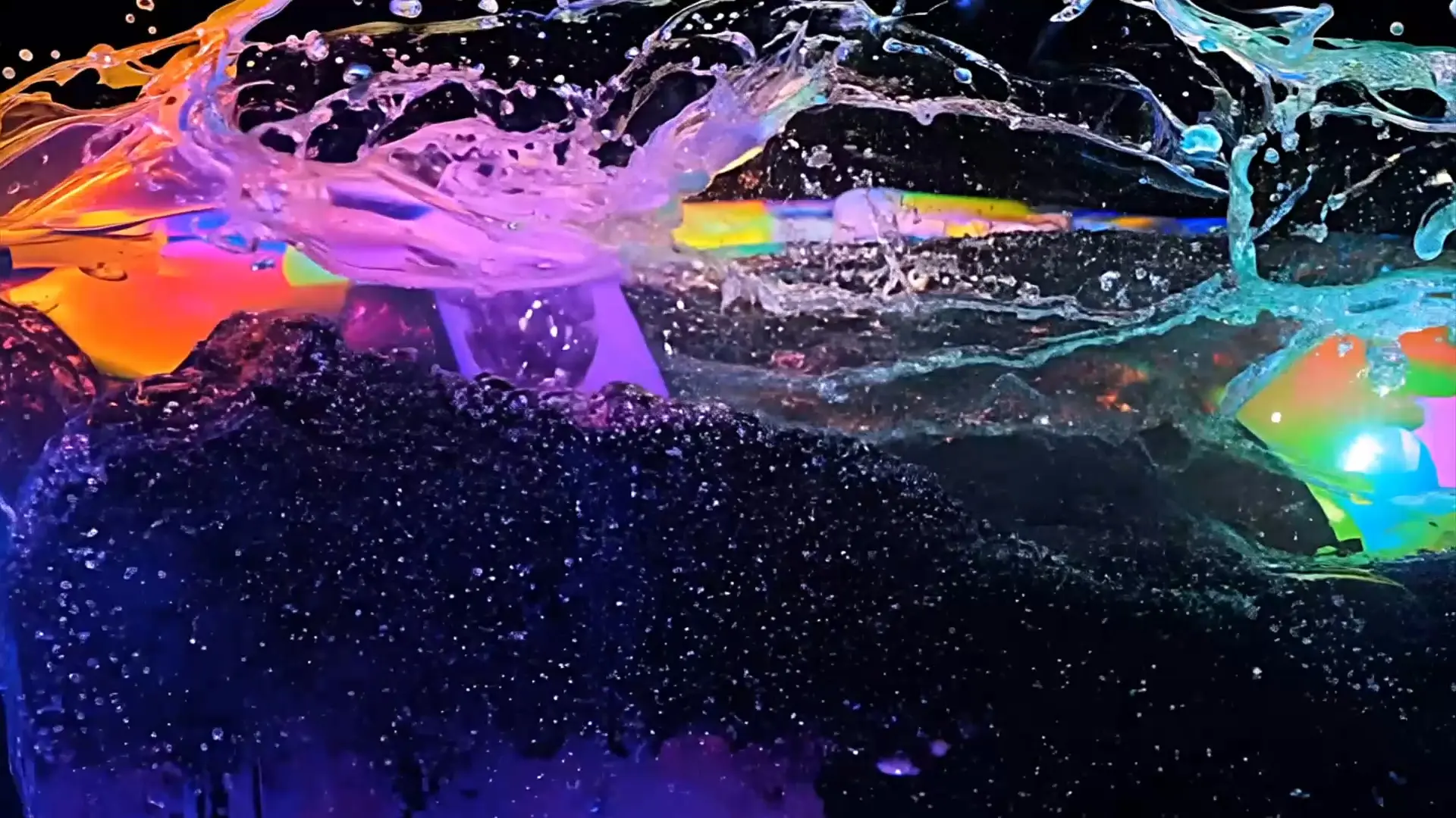 Energetic Color Burst Cinematic Transition for Artistic Visuals